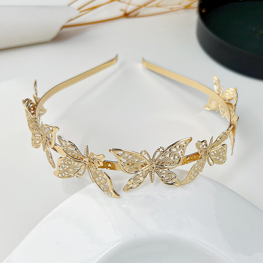 Wholesale Metal Leaf Head Hoops